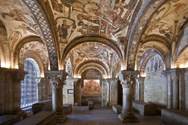 Panteón Real de San Isidoro - frescos románicos (León)